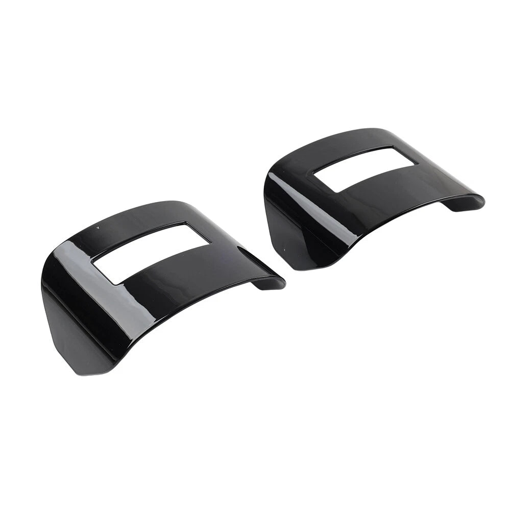 Black Tail Light Visor Covers for Harley Tri Glide FLHTCUTG, Street Glide FLHXXX