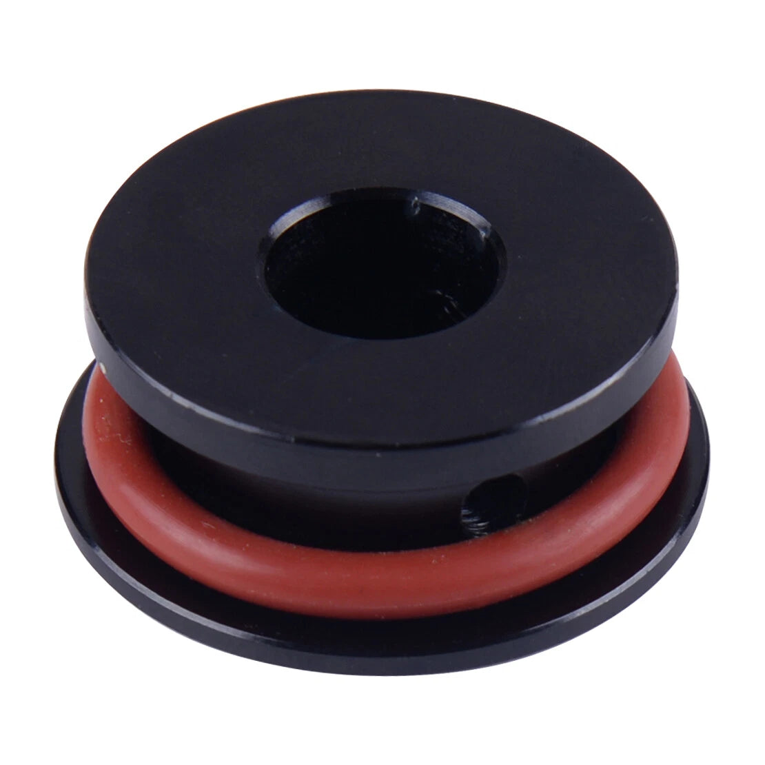 Black Aluminum 12mm Manual Gear Shift Knob Boot Retainer for Car (N/A)