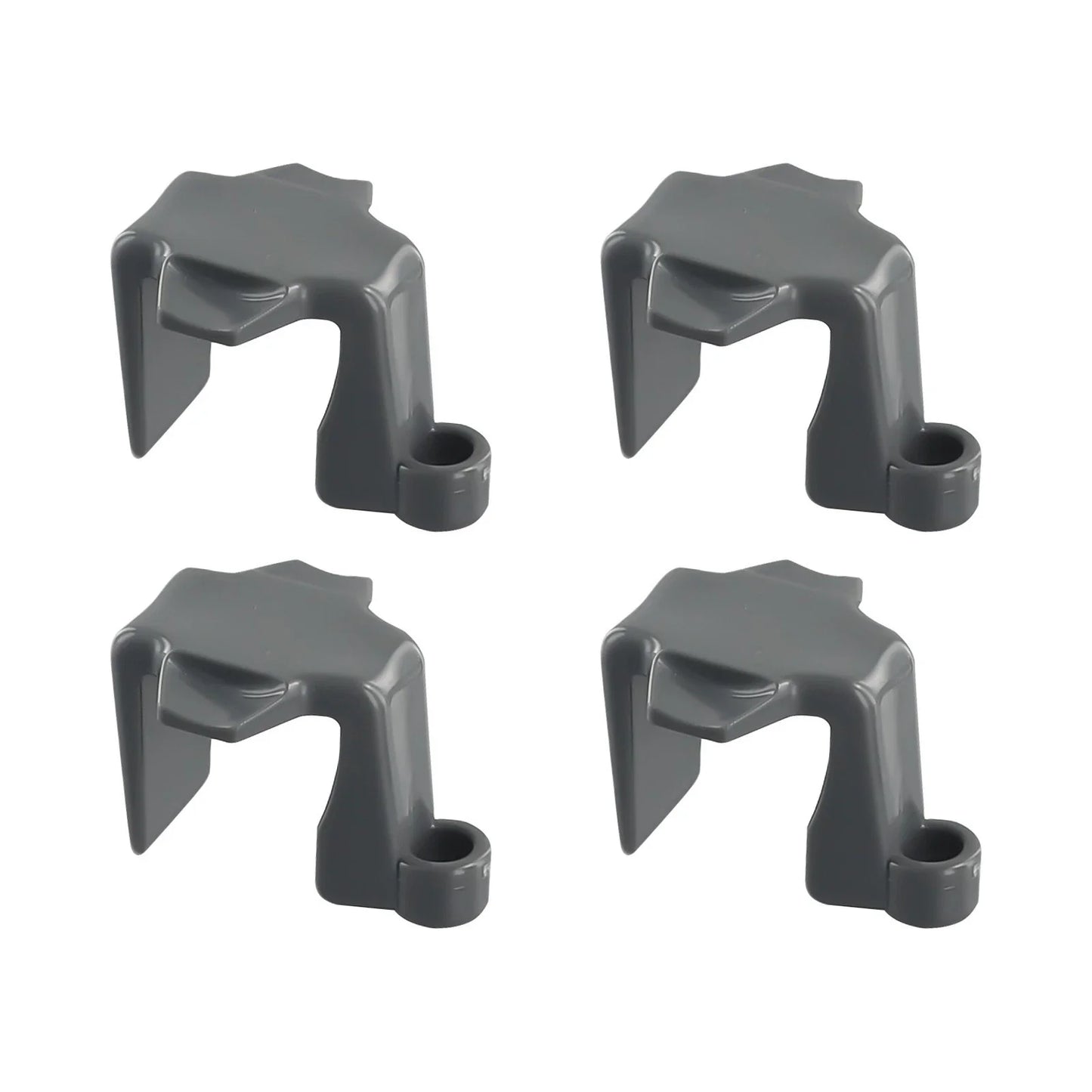 4 Pack Pontoon Boat Square Rail Mudguard Clips for All Pontoon Models