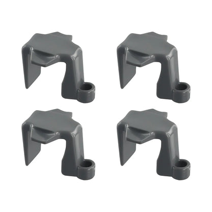 4 Pack Pontoon Boat Square Rail Mudguard Clips for All Pontoon Models