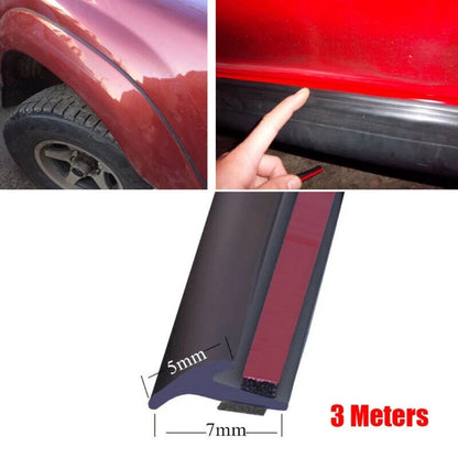 Sealing Strip Shock-Absorbent Side Skirt Sound-Insulated T-Type Waterproof