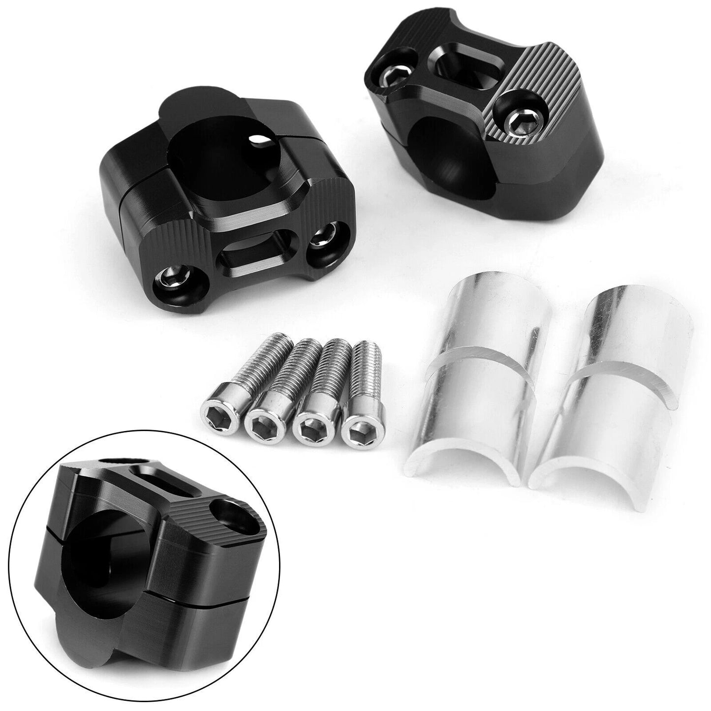 22-28mm CNC Aluminum Motorcycle Handlebar Riser for Universal