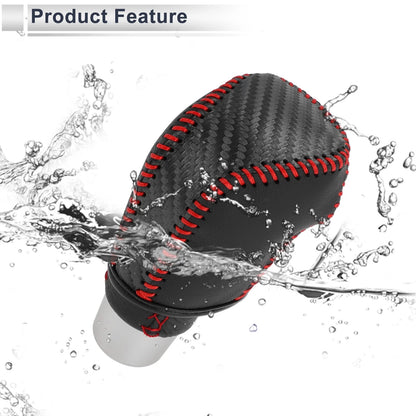 Black Carbon Fiber Gear Shift Knob Cover for Toyota Camry (2019-2022)