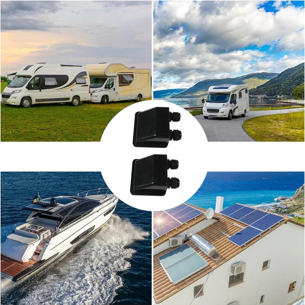 IP68 Solar Cable Entry Gland for Outdoor Solar Panels on RV/Boat/Campervan