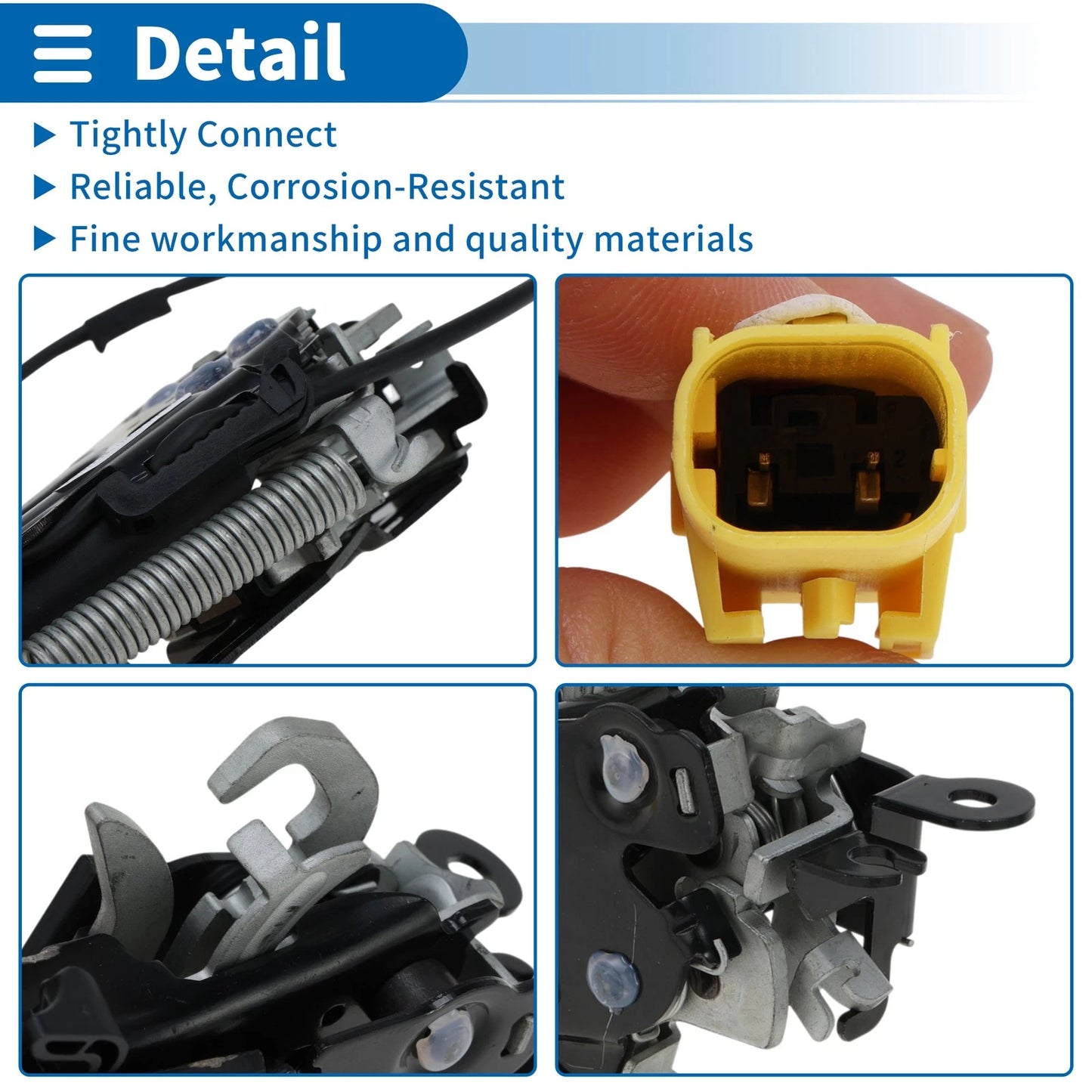 Hood Latch Assembly for BMW 5 Series F90 G30 (2016-2024) - 1 Pcs