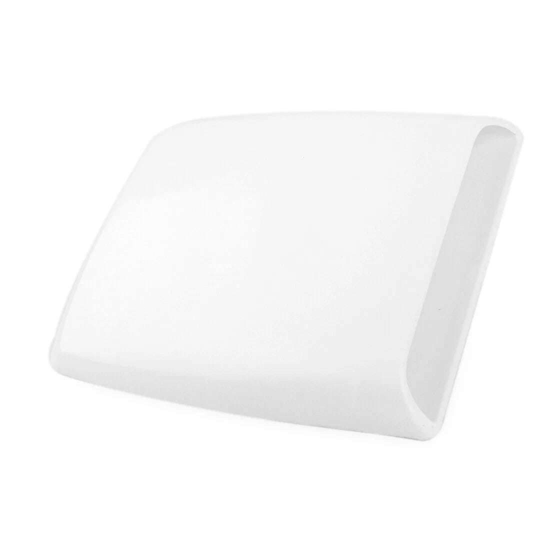 Air Flow Intake Hood Scoop Vent Cover Trim for White Car SUV