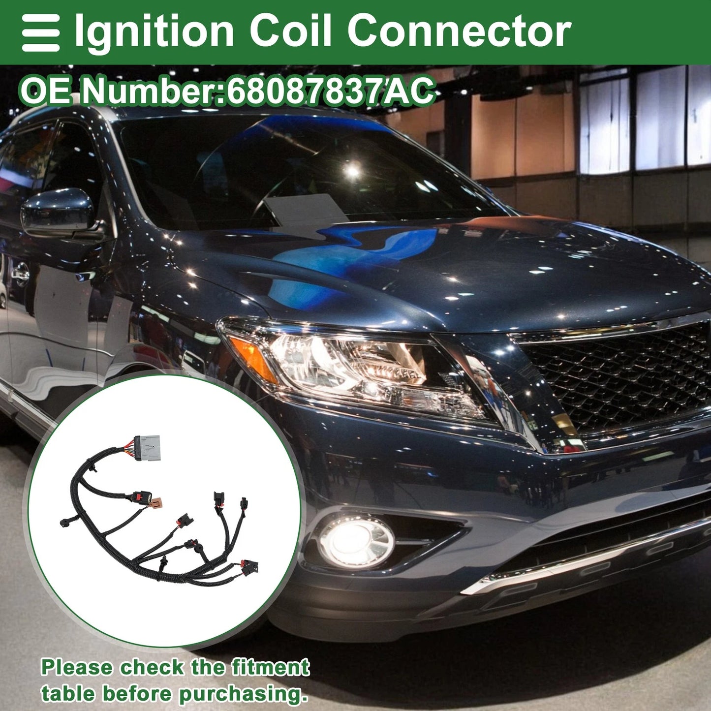 Fuel Injector Connector Wiring Harness for Ram 1500 Classic (2019-2023)