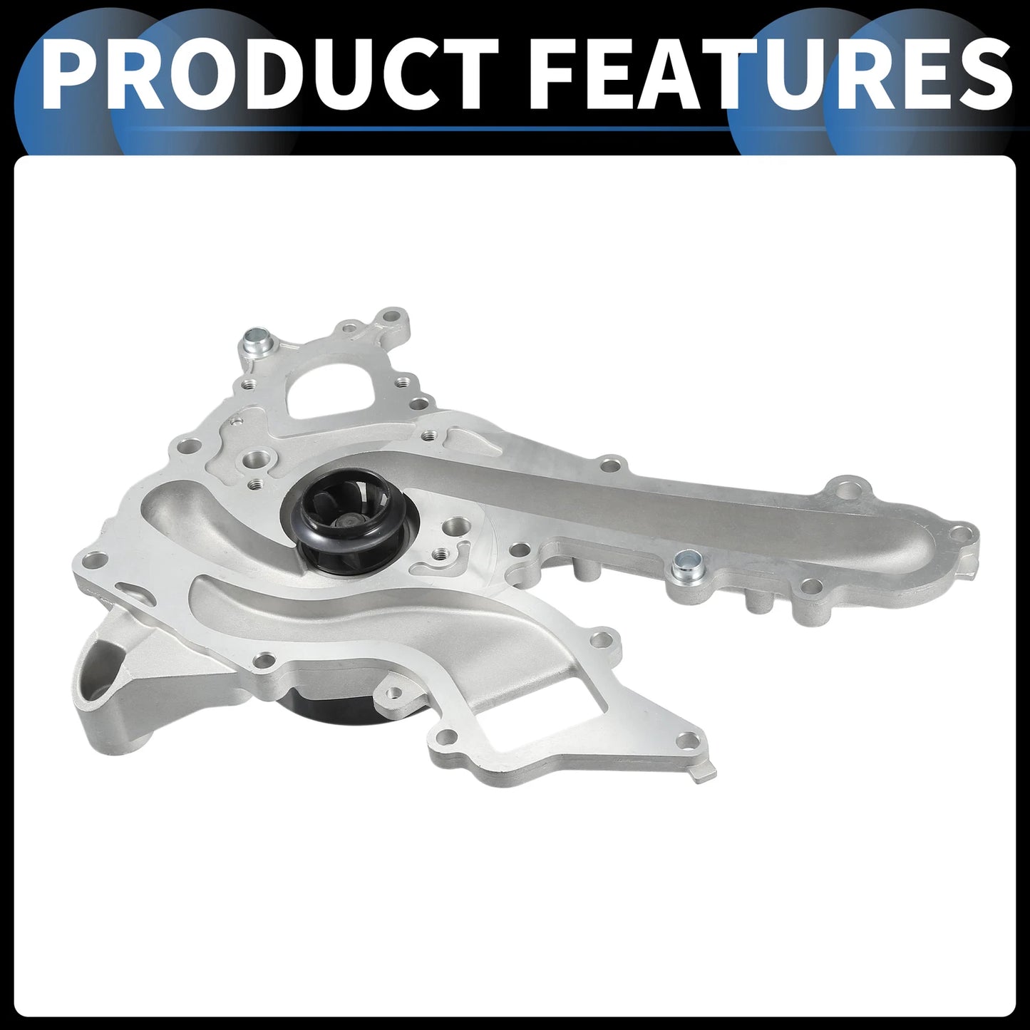 Water Pump with Gasket for Mercedes-Benz C400 (2015)