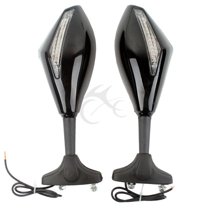 LED Turn Signal Rearview Mirrors for Honda CBR600F3 (95-98), CBR600F4i (01-07)