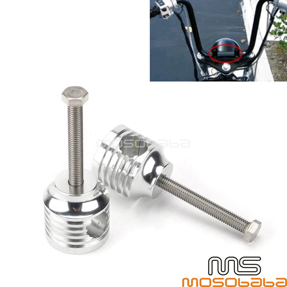 1'' Handlebar Riser Clamps for Honda Dyna Glide, Kawasaki