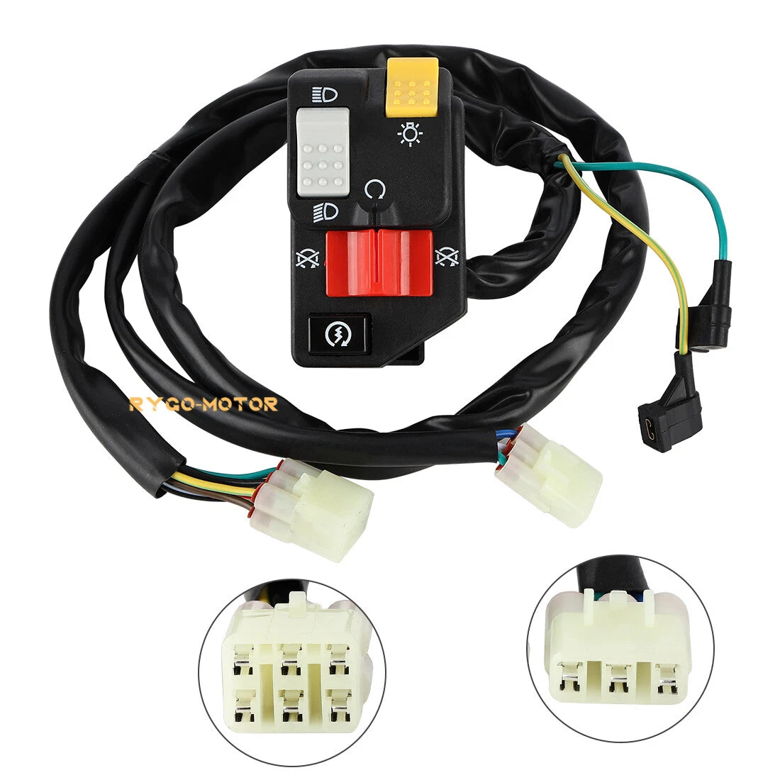 Switch Left Kill Start/Stop Headlight for Honda Sportrax TRX400EX (2005–2007)