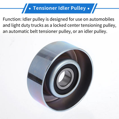Drive Belt Idler Pulley for Honda Fit (2009-2013) 1 Pc