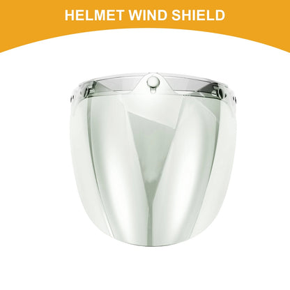 1 x Universal Helmet Wind Shield for Motorcycle