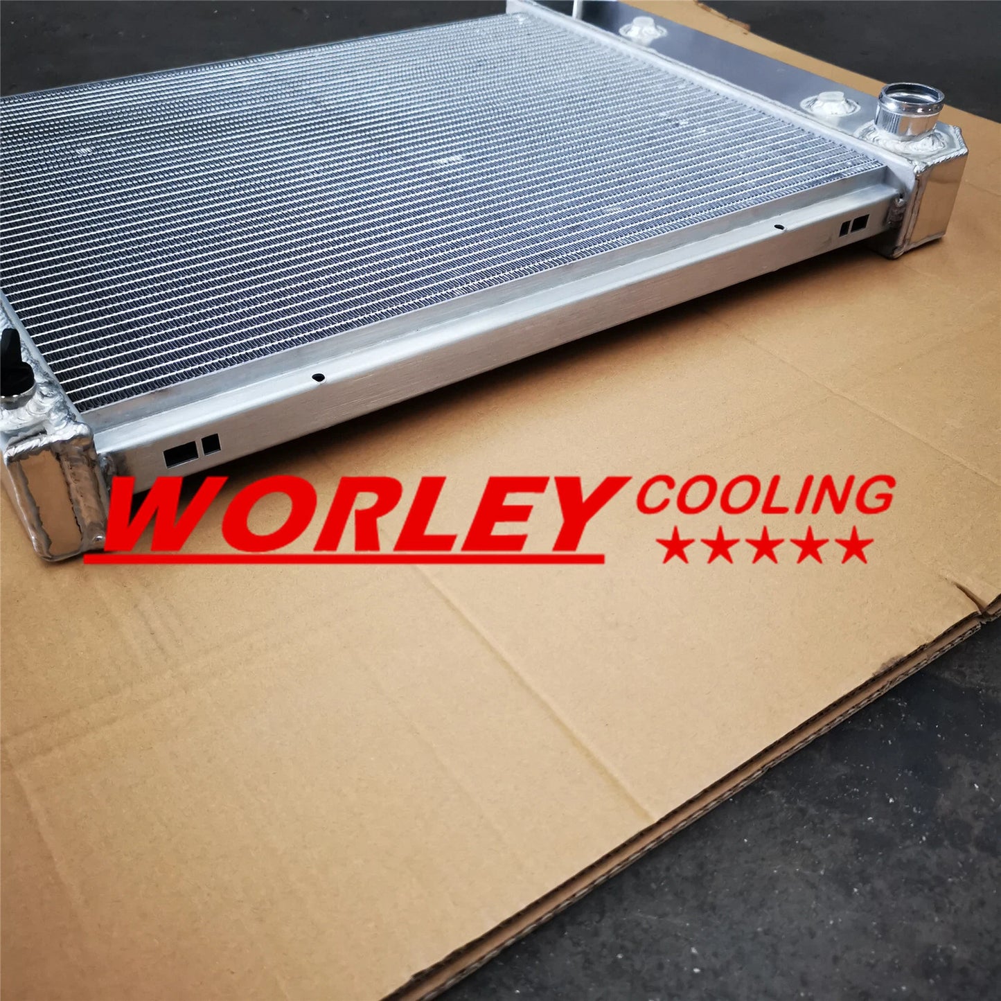 3 Row Aluminum Radiator & Fan for Chevy Nova (1968-1974)