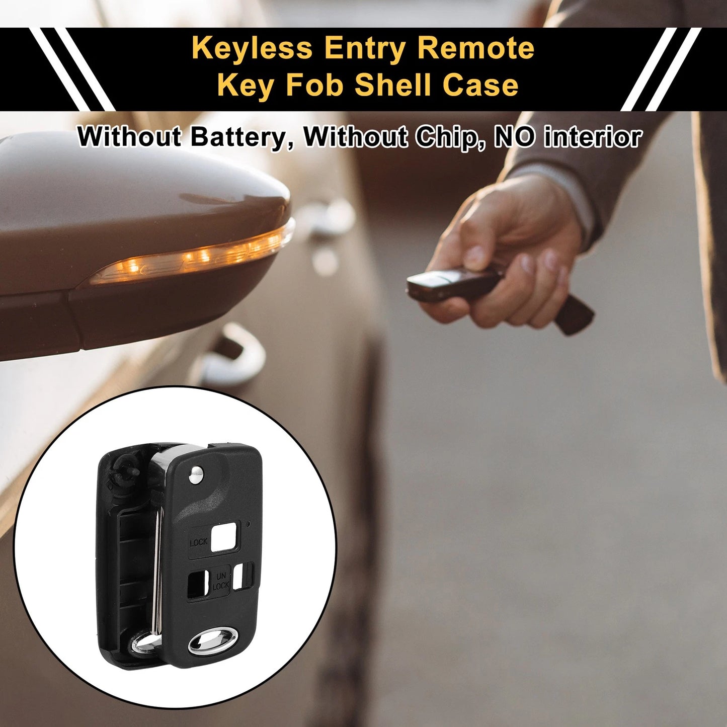 Key Fob Shell Case for Lexus RX300 (2003)