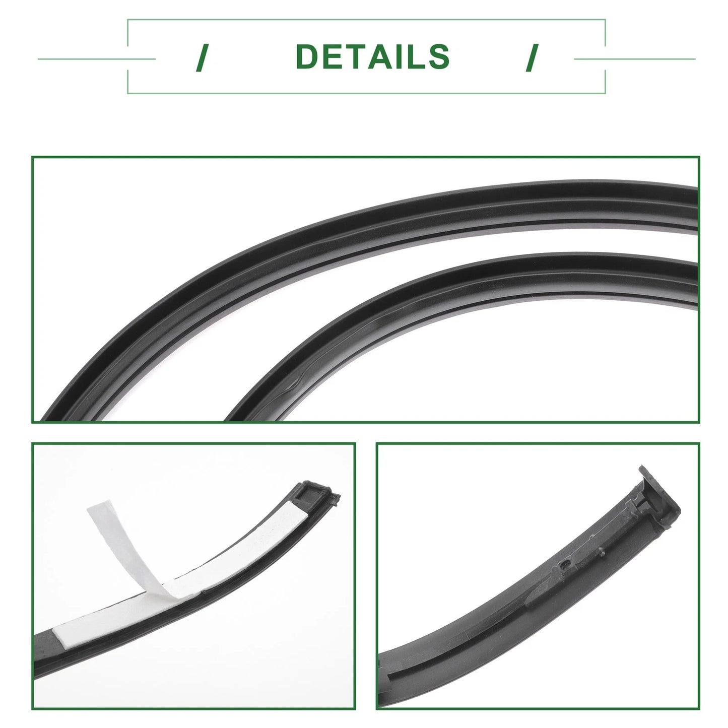 Right Side Roof Sealing Strip Sunroof Trim for Toyota Hilux (2016-2020)