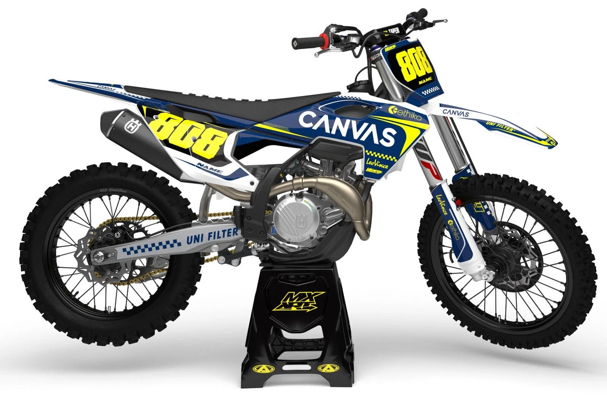 Custom Graphic Kit Reset Style for Husqvarna TC 125 (2023-2024)
