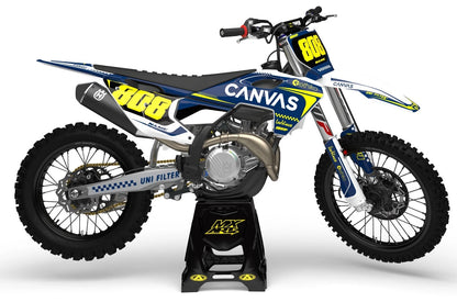 Custom Graphic Kit Reset Style for Husqvarna TC 125 (2023-2024)