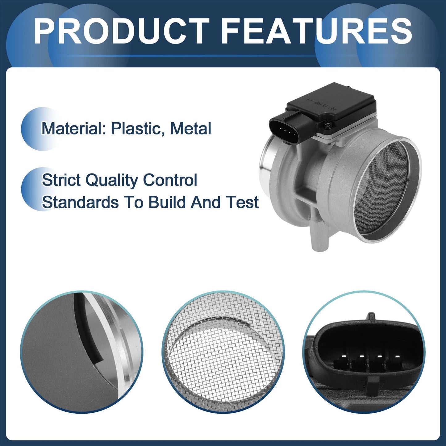 Mass Air Flow Sensor Assembly for Ford Explorer (2013-2017)