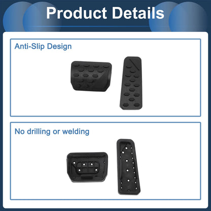 Automatic Foot Accelerator Pedal Covers for Jeep Grand Cherokee (2022-2025)