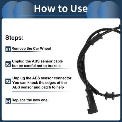ABS Wheel Speed Sensor for Ford Expedition (2011-2017)
