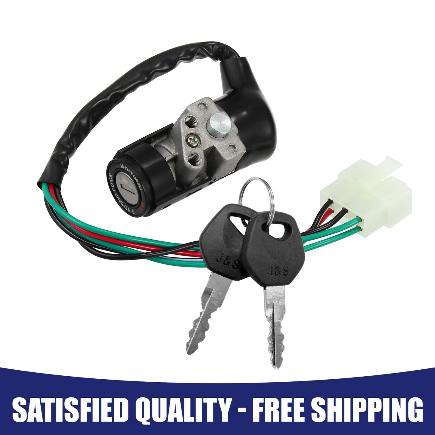 Ignition Switch Lock / 5 Wires for GY6