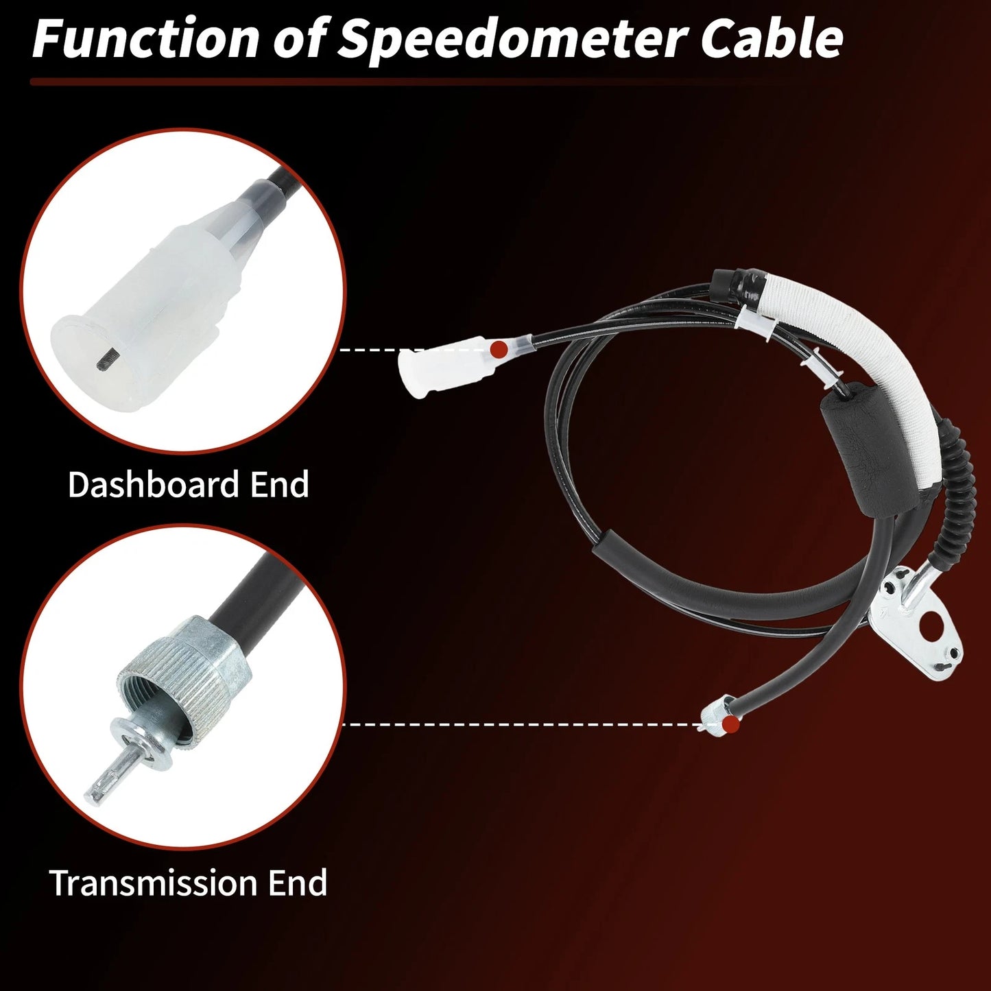 Speedometer Cable for Toyota 4Runner Pickup (1989-1995)