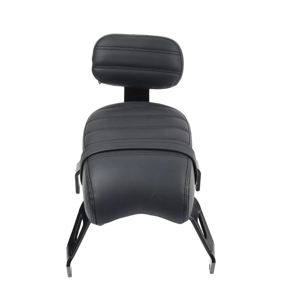 Black Rear Passenger Seat Backrest for Indian Scout Bobber (2018-2023)