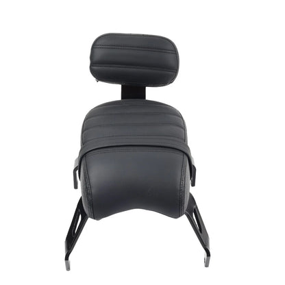 Black Rear Passenger Seat Backrest for Indian Scout Bobber (2018-2023)