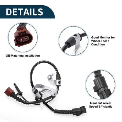 ABS Wheel Speed Sensor for Honda Civic Rear Left (2006-2011)