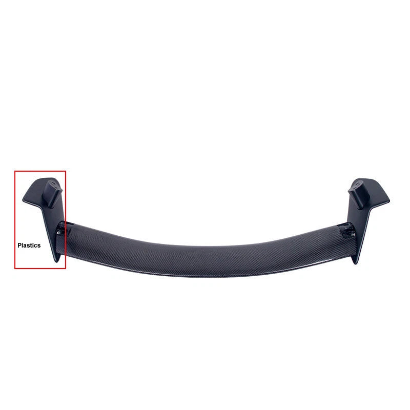 Carbon Fiber Rear Trunk Spoiler Type-R Style For 2016-21 Honda Civic Hatchback