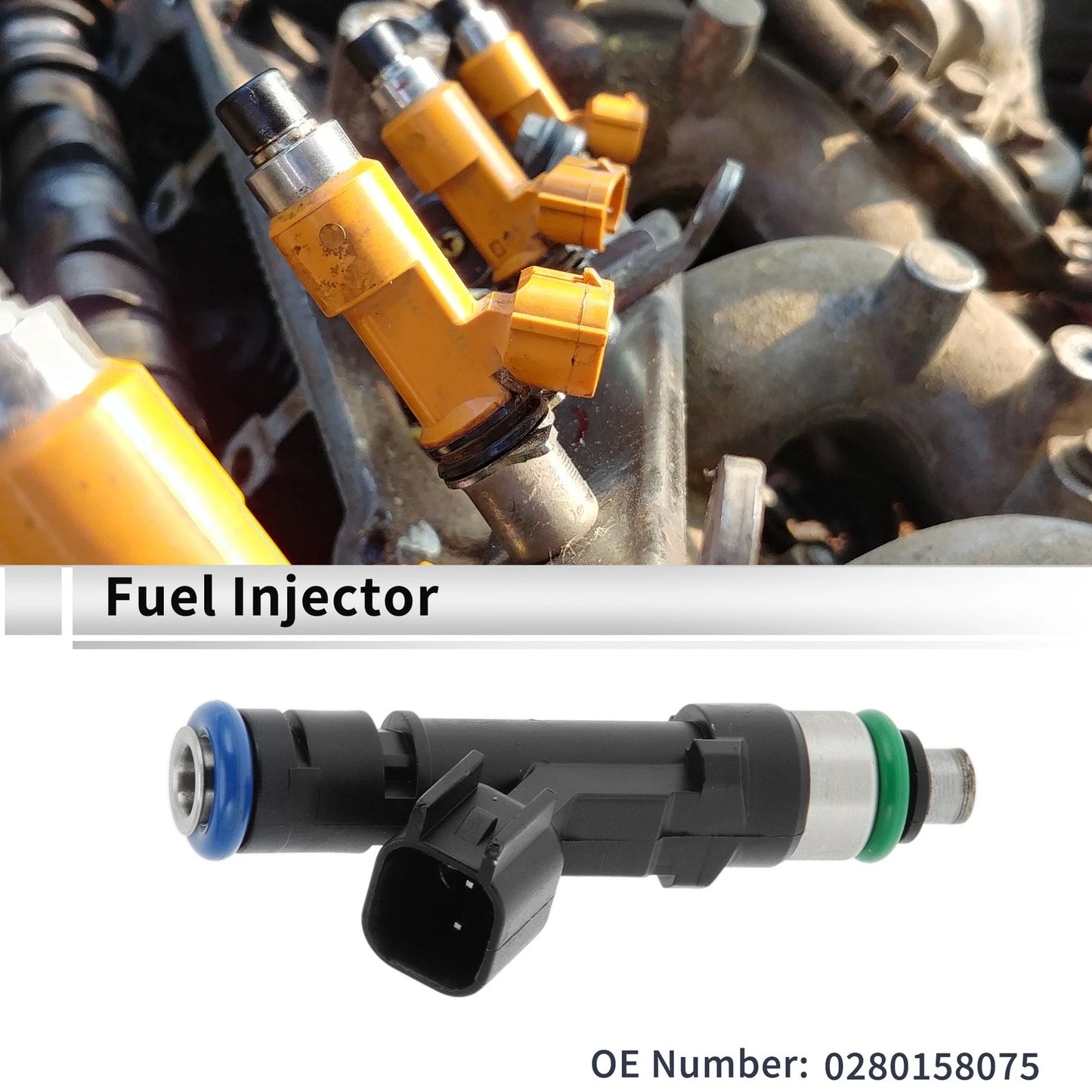 Fuel Injector for Ford F150 XL XLT FX4 2004 5.4L V8 Engine (2004)