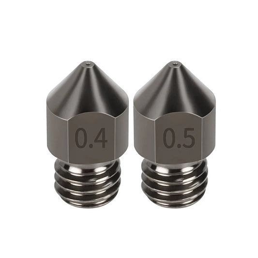 10Pcs Hardened Steel Nozzles for Creality CR-10 Ender 2 3 5 Series