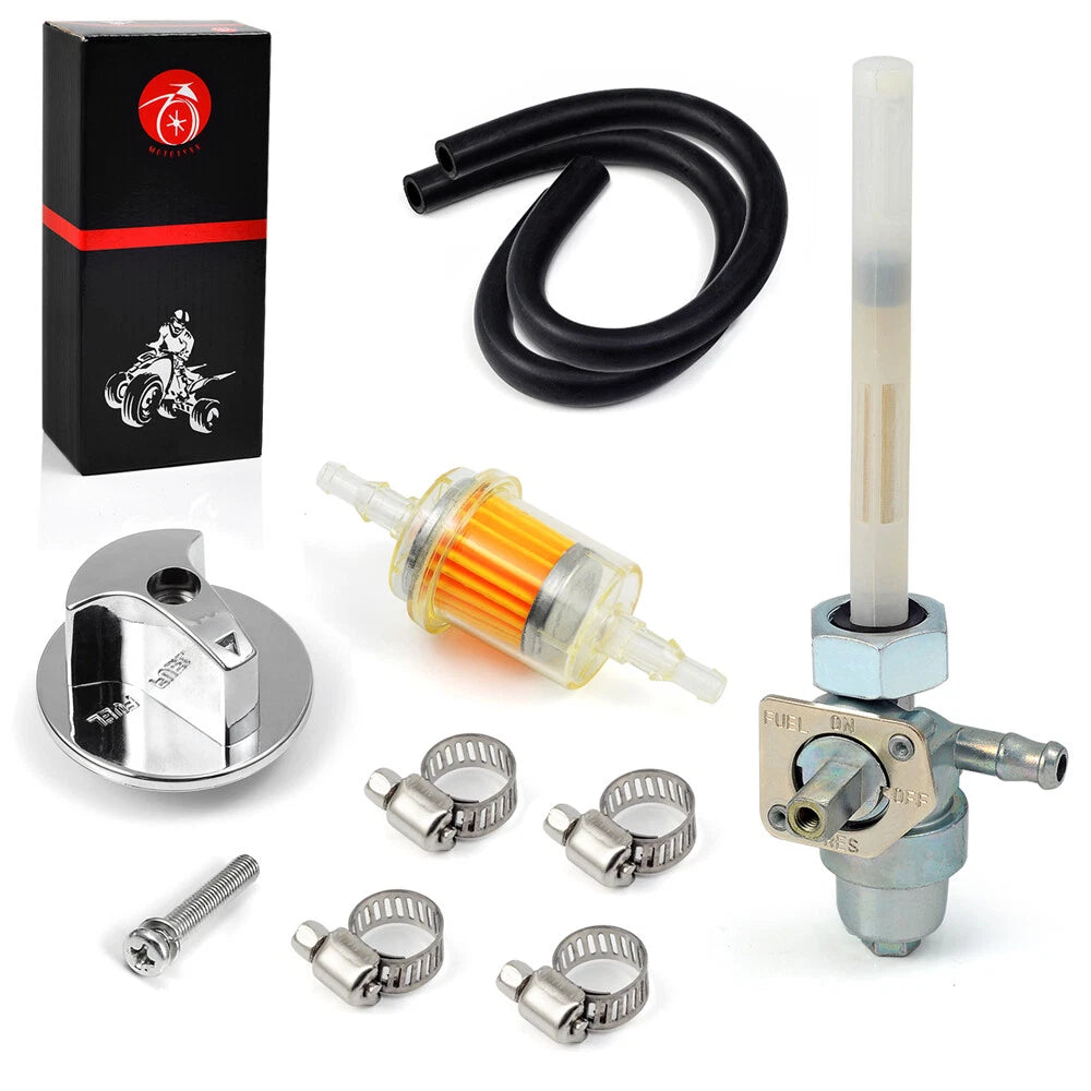 Fuel Valve Petcock & Knob for Honda FourTrax 250 TRX250X (1987–1992)