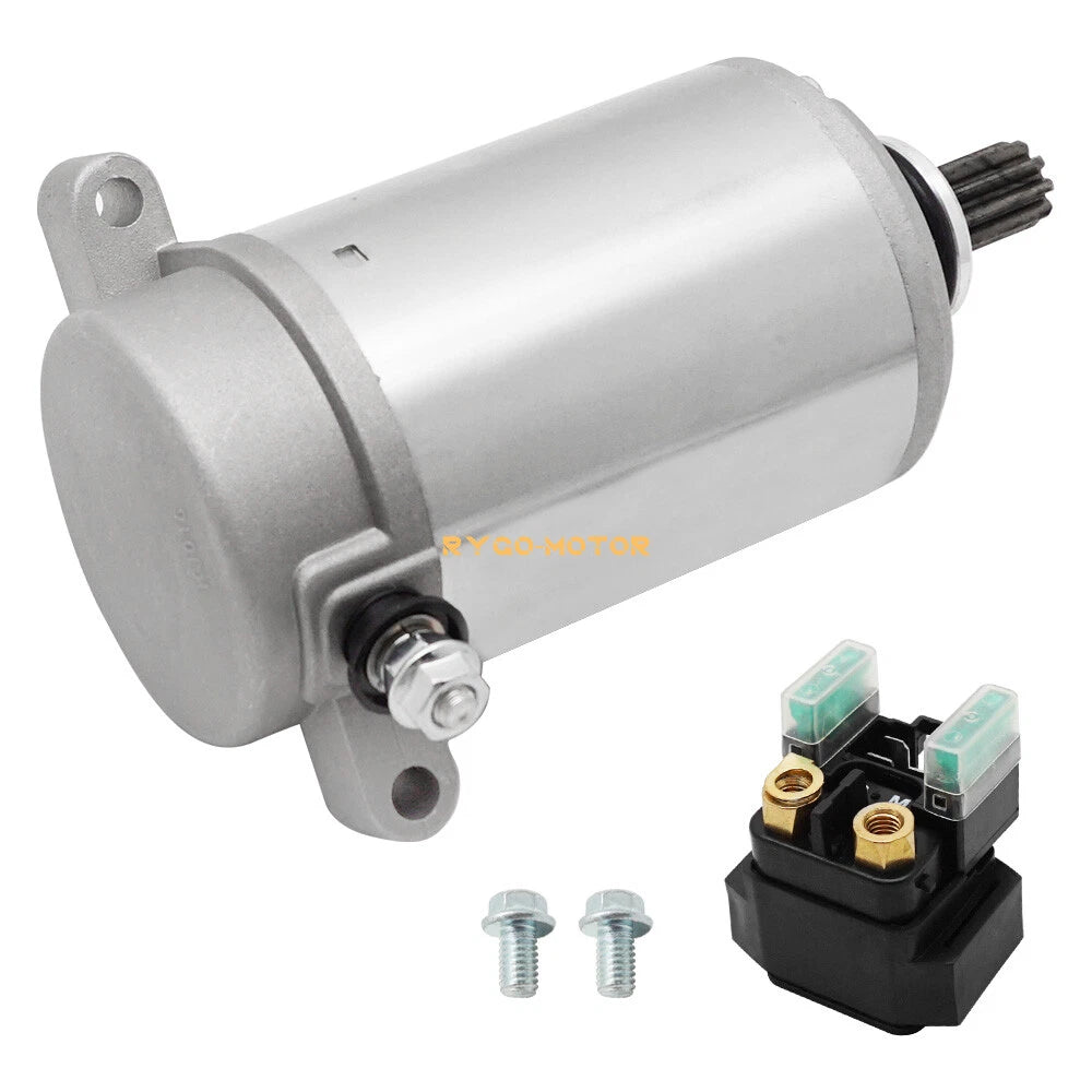 Starter Motor & Relay for Yamaha Wolverine 350 (1995–2005)