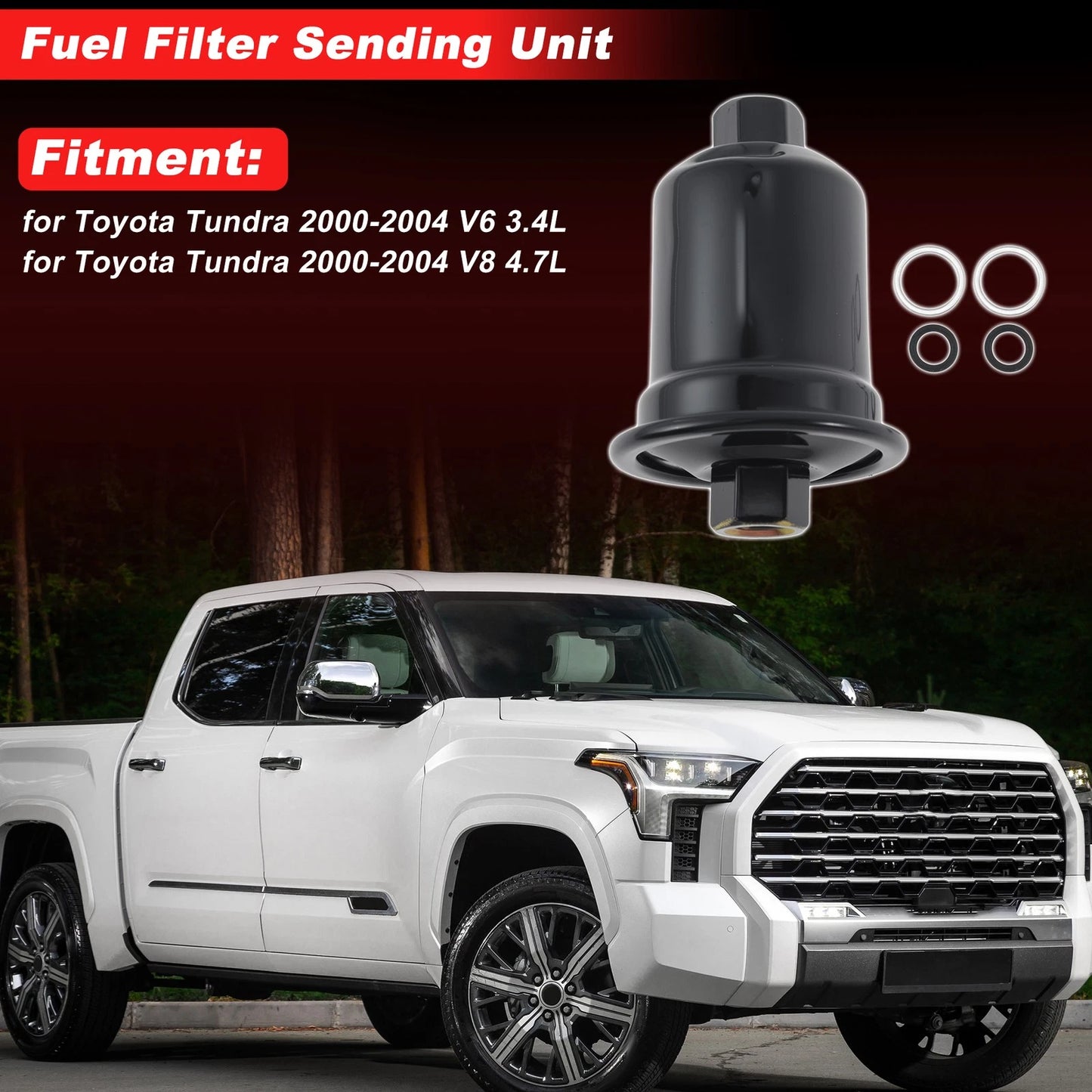 Fuel Filter Assembly Metal for Toyota Tundra (2000–2004)