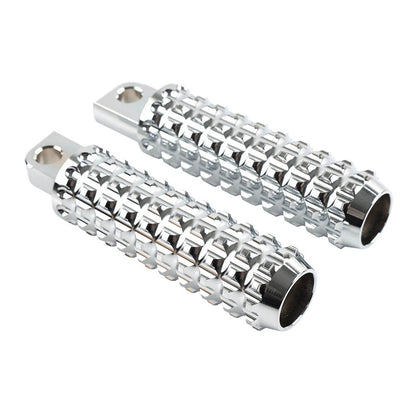 Chrome Foot Pegs for Harley Davidson Softail Sportster