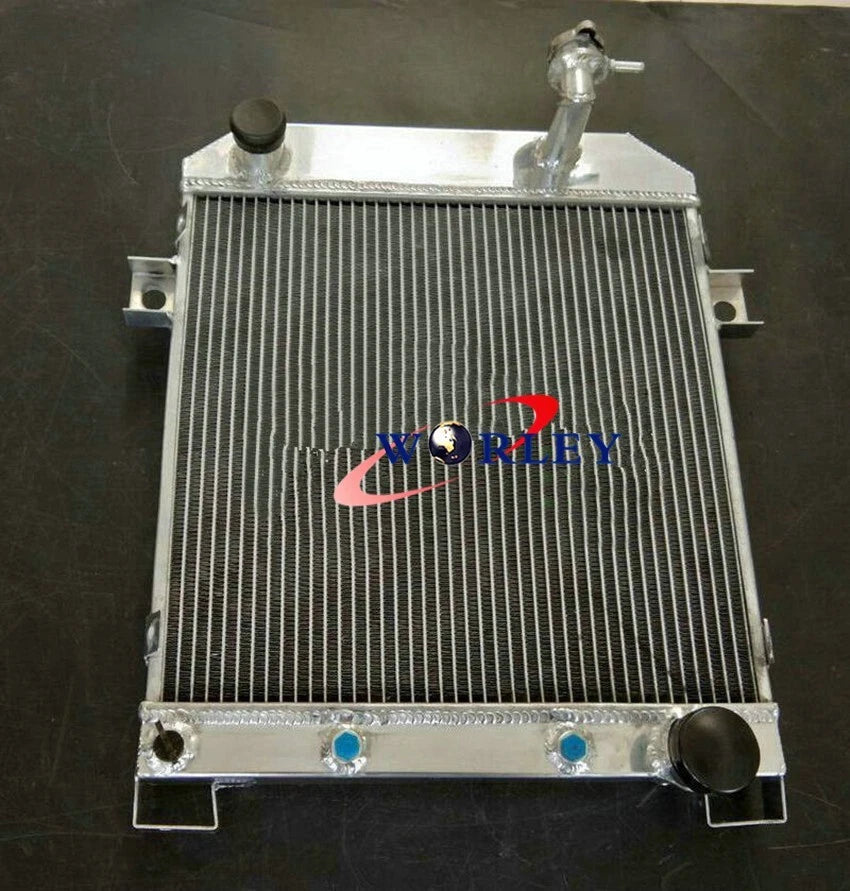 5 Row Aluminum Radiator for Jaguar Mark 2 MK2 Daimler 2.5 V8 (1962-1967)