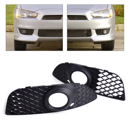 Fog Light Lamp Grille Bezel Cover for Mitsubishi Lancer (2008-2017)