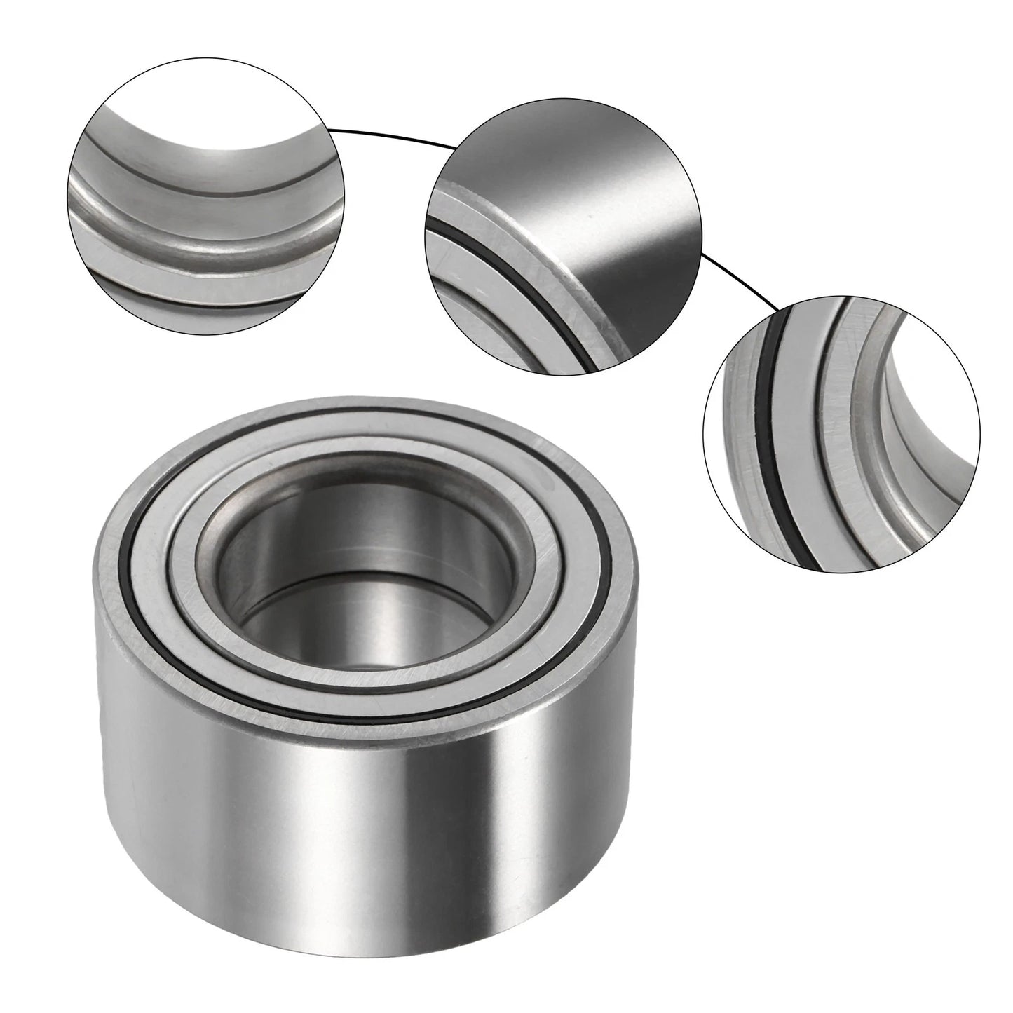 2 x Front Wheel Bearings for LEXUS RX330 (2004-2006) Silver Tone