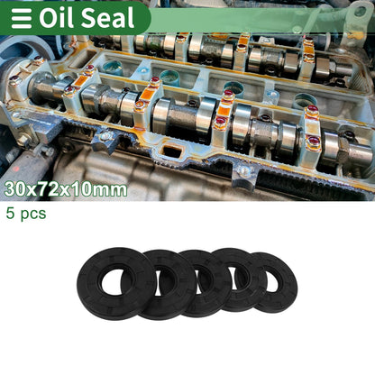 Oil Seal 30x72x10mm NBR Rubber Rotary Shaft Seal
