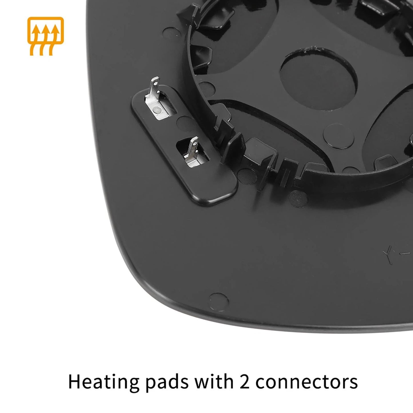 Heated Mirror Glass Replacement w/ Backing for BMW X3 (2011-2014)
