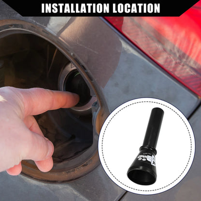 Rear Fuel Filler Funnel for Buick Enclave Black