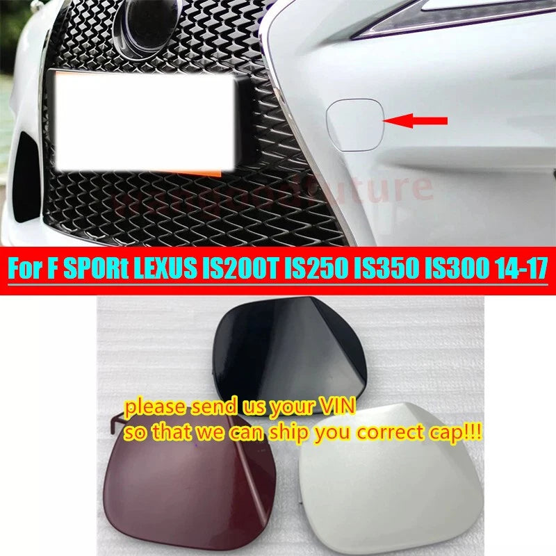 Front bumper / tow cover cap trim / Lexus IS (2014–2017)