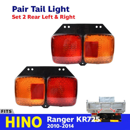 Tail Lights Rear Lamp Fits Hino KT725 KB KL KR Heavy Truck Universal 2010-14 DE