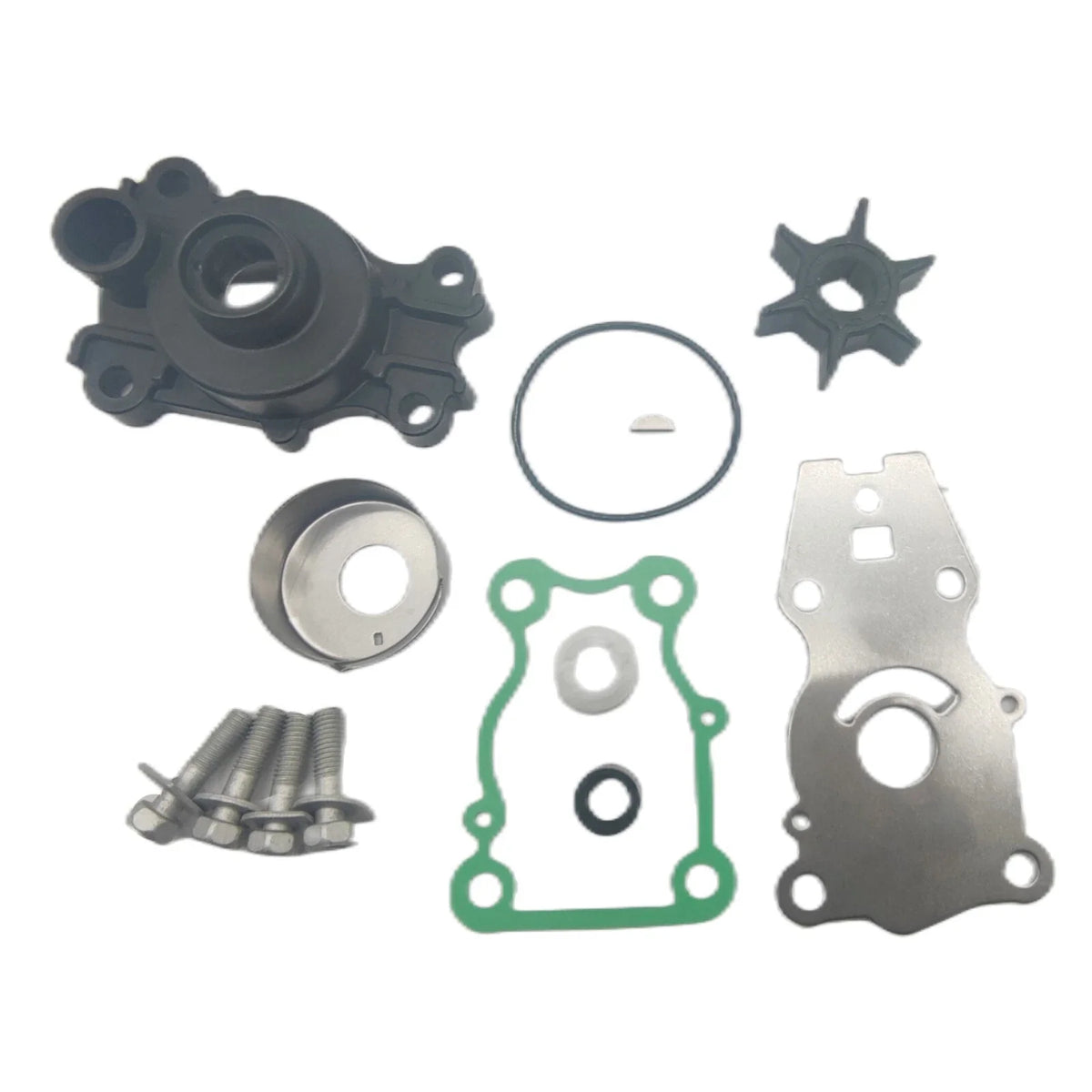 Water Pump Impeller Kit for Yamaha 25/30/40HP 4-Stroke Outboard
