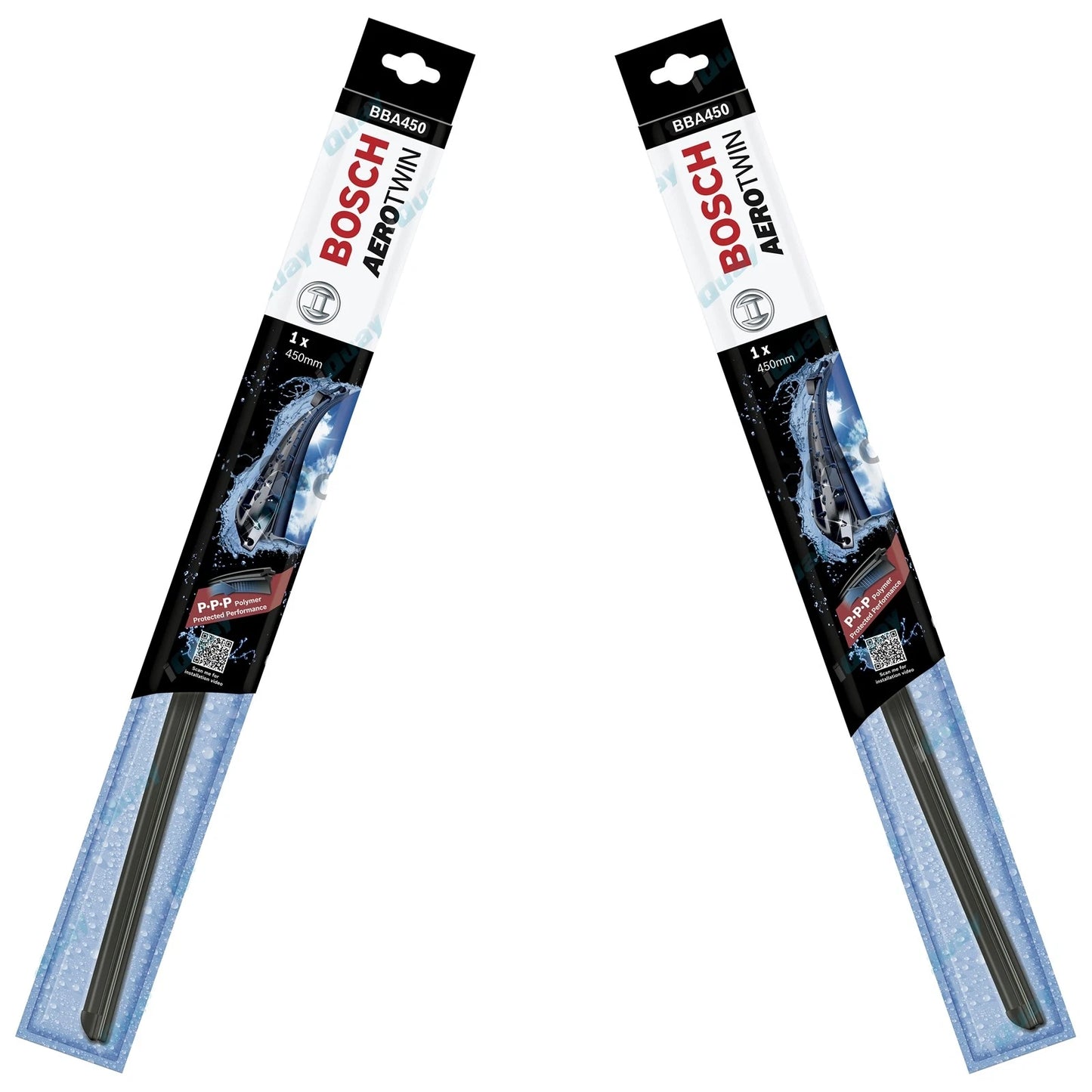Aerotwin Wiper Blades 2 x Front for Toyota Hiace Van (2000-2004)