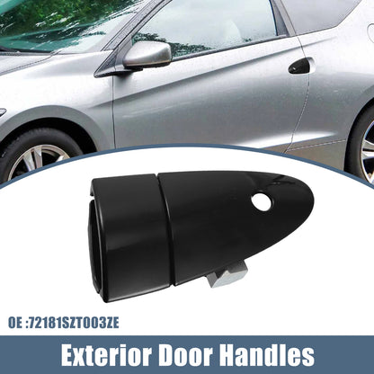 Black Front Left Exterior Door Handle for Honda CR-Z (2011-2016)