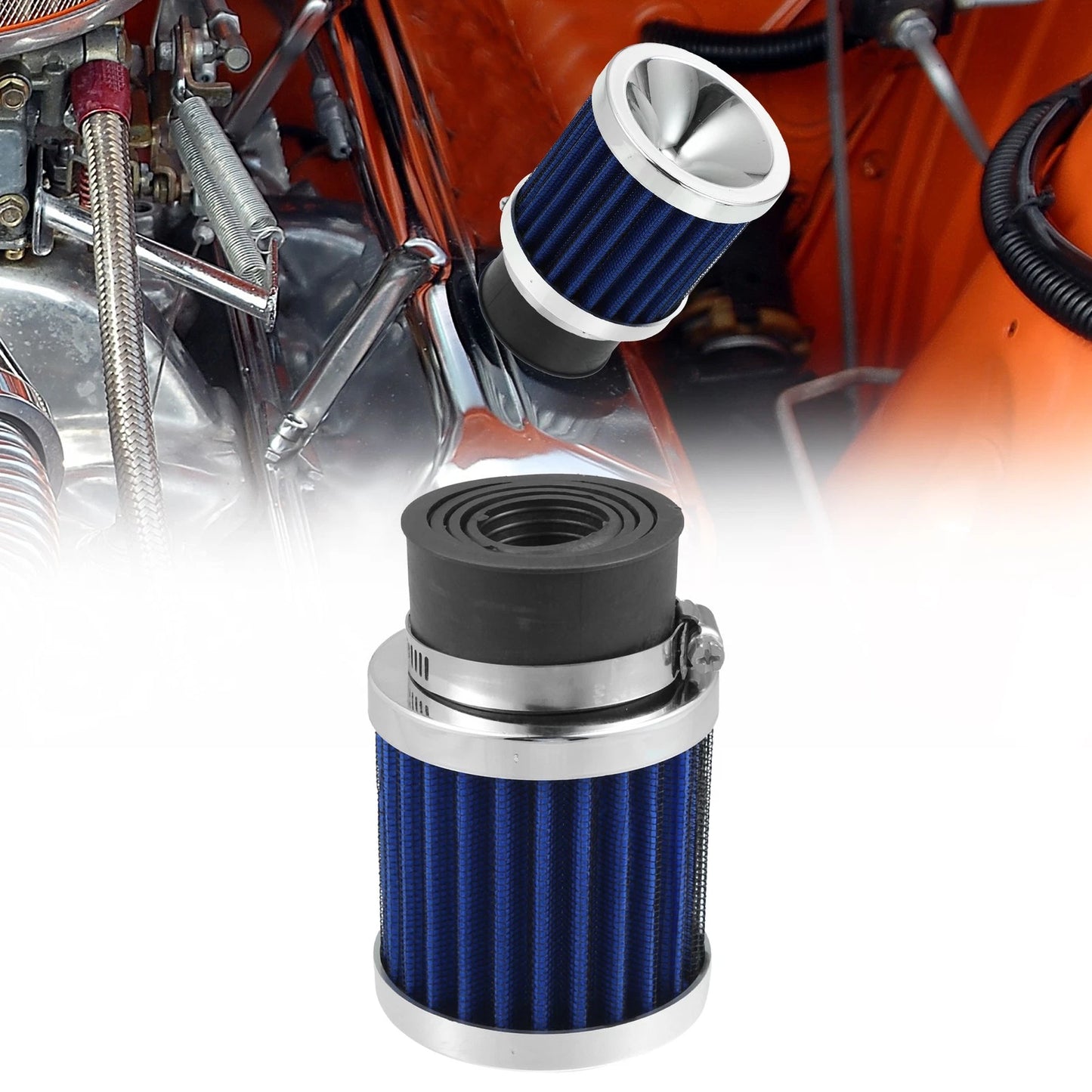 Air Filter 28mm-48mm for Honda Suzuki ATV Blue