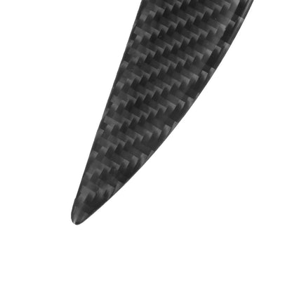 Headlight Eyebrow Cover Stickers for BMW F10 Carbon Fiber (2011-2017)